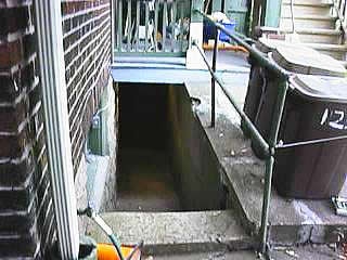 basement stairs